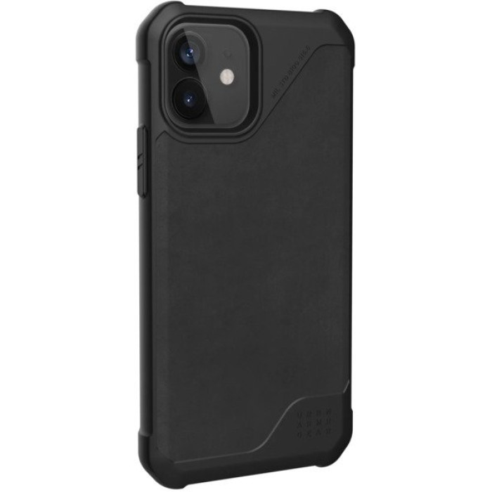 Чохол для iPhone 12/12 Pro - UAG Metropolis Leather, Black