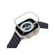 Захисна рамка для Apple Watch 49mm - Blueo, Titanium Frame, Natural Titanium