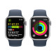 Apple Watch S9 45mm Silver, Storm Blue Sport Band (S/M), LTE