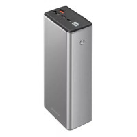 Додатковий аккумулятор Proove 30000mAh 65W Metalskin Silver