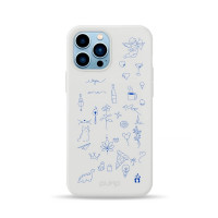 Чохол для iPhone 13 Pro Max - Pump Silicone Minimalistic, Ink