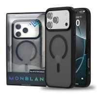 Чохол для iPhone 17 Pro Max / 18 Pro Max - Monblan Matte MagSafe, Black