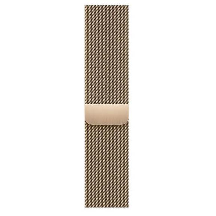 Apple Watch S8 41mm Gold Stainless Steel, Gold Milanese Loop (LTE)