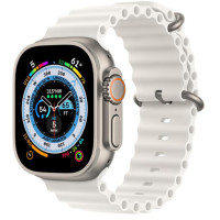 Ремінець для Apple Watch - 42/44/45/46/49mm, Apple Ocean Band, White