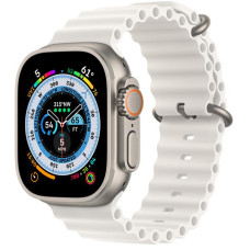 Ремінець для Apple Watch - 42/44/45/46/49mm, Apple Ocean Band, White