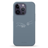 Чохол для iPhone 14 Pro Max - Pump Silicone Minimalistic MagSafe, Creating