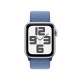 Apple Watch SE (2Gen) 40mm Silver, Winter Blue Sport Loop