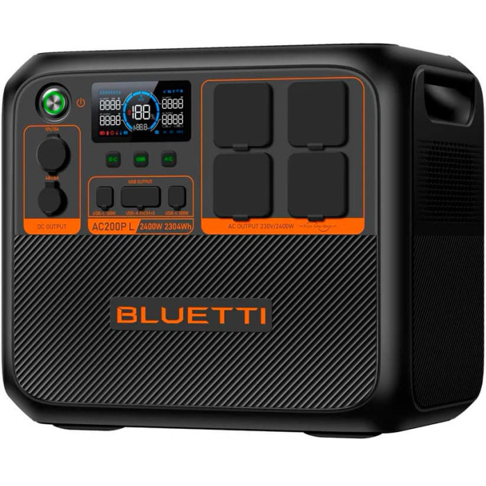 Зарядна станція Bluetti AC200PL (2304 Вт/г, 2400 Вт)