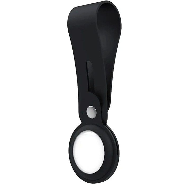 Силіконовий чохол для Apple AirTag - Silicone Loop, Black