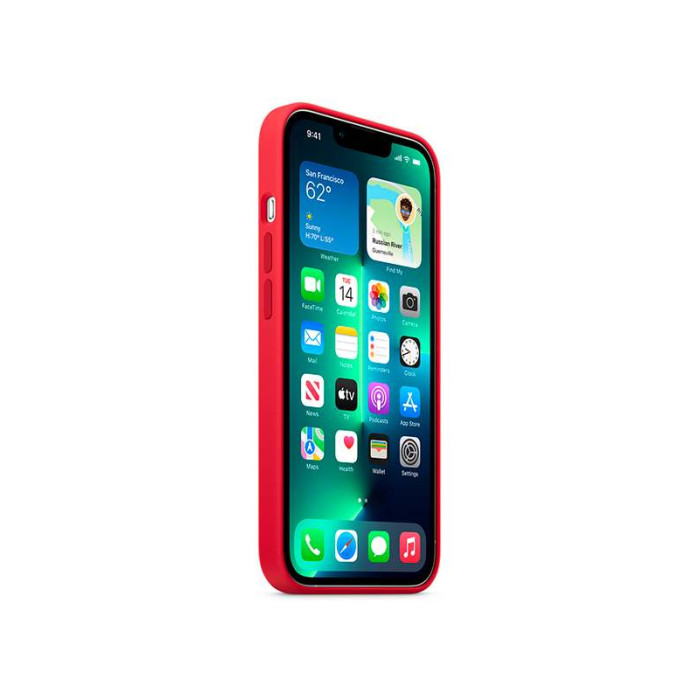 Чохол для iPhone 13 Pro - Silicone MagSafe, Red (HC)