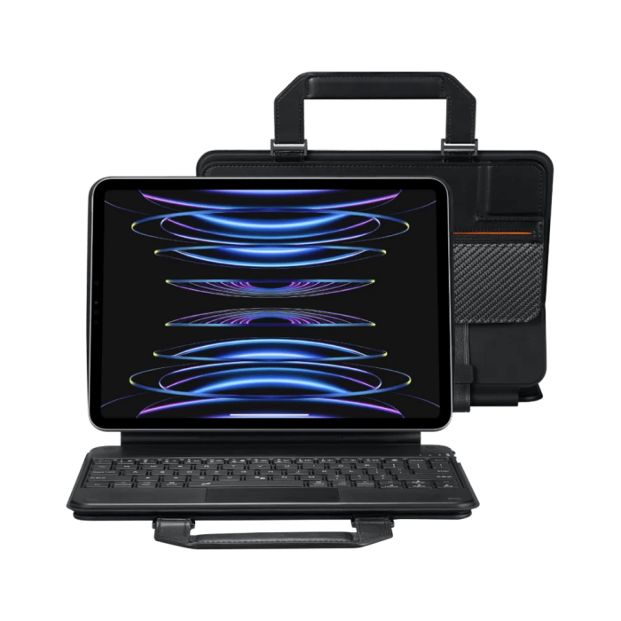 Pitaka Keyboard with FlipBook Case for iPad Pro 12.9 (3-6 Gen)