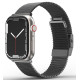 Ремінець для Apple Watch - 42/44/45/46/49mm, AmazingThing Titan Metal, Black