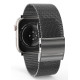 Ремінець для Apple Watch - 42/44/45/46/49mm, AmazingThing Titan Metal, Black