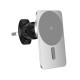 Тримач з безпровідною зарядкою WIWU Wi-Q001 Liberator Wireless Charger with MagSafe 15W White