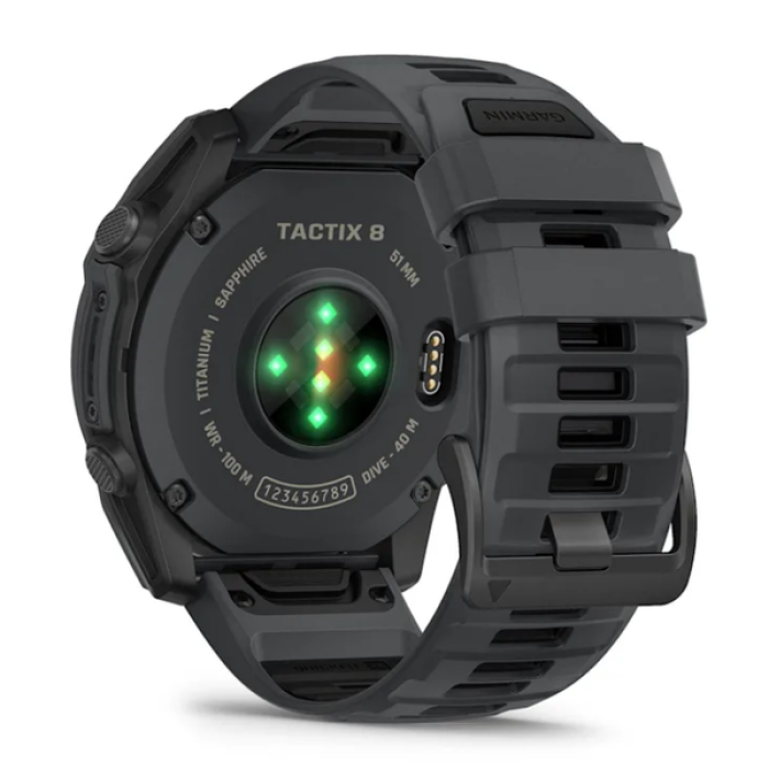 Смарт-годинник Garmin Tactix 8 51mm AMOLED Cerakote Slate Grey w. Applied Ballistics Ultralight