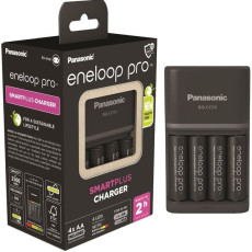 Зарядний пристрій Panasonic Smart-Quick Charger + 4xAA Eneloop 2500mAh