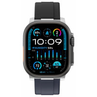 Ремінець для Apple Watch - 42/44/45/46/49mm, AmazingThing Chrono, Iron Grey / Black