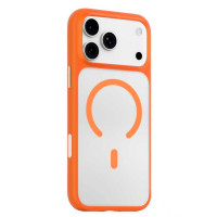 Чохол для iPhone 17 Pro - Blueo Frosted Anti-Drop MagSafe, Orange