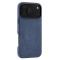 Чохол для iPhone 17 Pro - ALMA Alcantara Full-Wrap MagSafe, Navy Blue Чохол для iPhone 17 Pro - ALMA Alcantara Full-Wrap MagSafe, Navy Blue