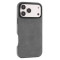Чохол для iPhone 17 Pro - ALMA Alcantara Full-Wrap MagSafe, Titanium Gray Чохол для iPhone 17 Pro - ALMA Alcantara Full-Wrap MagSafe, Titanium Gray