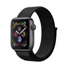 Apple Watch S4 40mm Space Gray, Black Sport Loop LTE Вживаний (б/в)