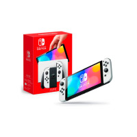 Ігровий комплект: Nintendo Switch OLED White + Hori Split Pod Pro + Protective Case, Вживаний (б/в)