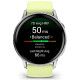 Смарт-годинник Garmin Venu 4 45mm Silver with Citron Silicone Band
