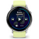 Смарт-годинник Garmin Venu 4 45mm Silver with Citron Silicone Band