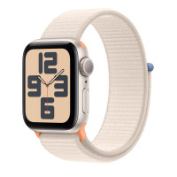 Apple Watch SE (2Gen) 44mm Starlight, Starlight Sport Loop (2023)