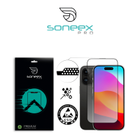 Захисне скло для iPhone 14 Pro Max - Soneex Pro 2.5D, Black