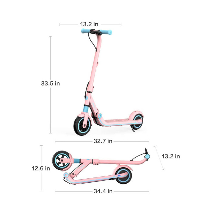Електросамокат Ninebot by Segway E8 Pink (AA.00.0002.29)