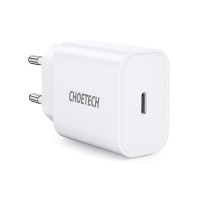 Зарядний пристрій - Choetech 20W, White