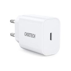 Зарядний пристрій - Choetech 20W, White