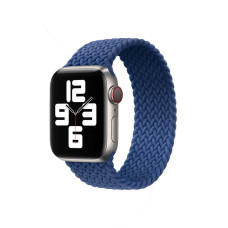 Ремінець для Apple Watch - 42/44/45/46/49mm, Braided Solo Loop, Atlantic Blue (S/130mm)