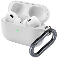 Чохол для Apple AirPods Pro 3 - ArmorStandart Hang, White
