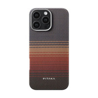 Чохол для iPhone 16 Pro Max - Pitaka Tactile Woven MagSafe, Sunset
