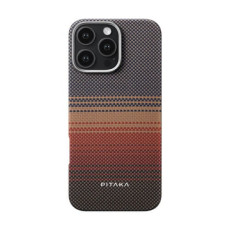 Чохол для iPhone 16 Pro Max - Pitaka Tactile Woven MagSafe, Sunset