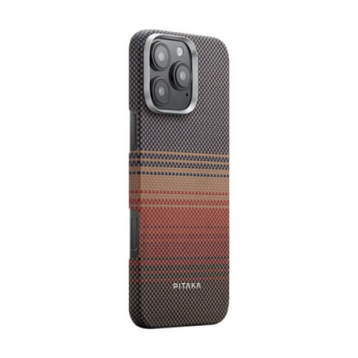 Чохол для iPhone 16 Pro Max - Pitaka Tactile Woven MagSafe, Sunset