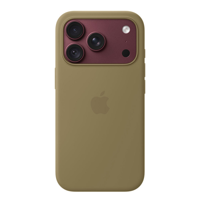 Чохол для iPhone 17 Pro / 18 Pro - Silicone MagSafe, Olive (HC)