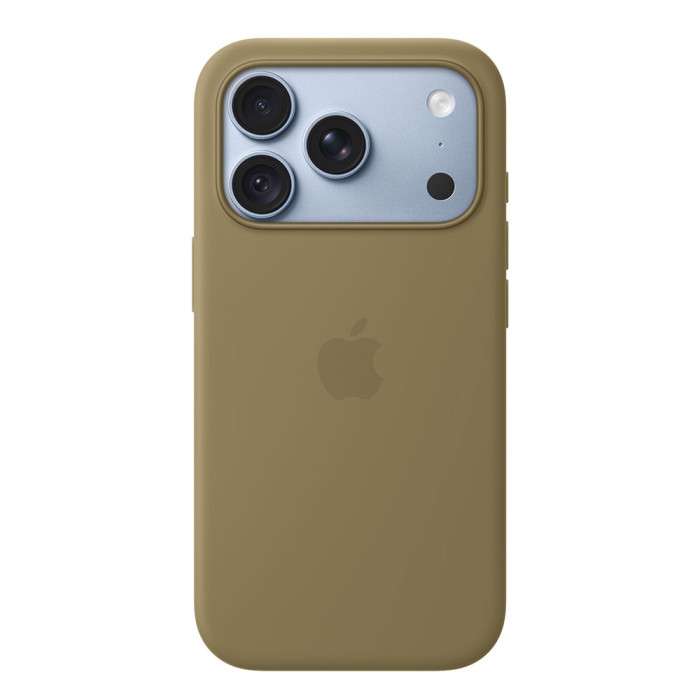 Чохол для iPhone 17 Pro / 18 Pro - Silicone MagSafe, Olive (HC)