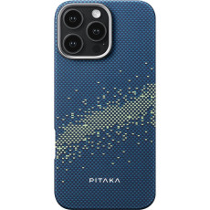 Чохол для iPhone 16 Pro Max - Pitaka Tactile Woven MagSafe, Milky Way Galaxy