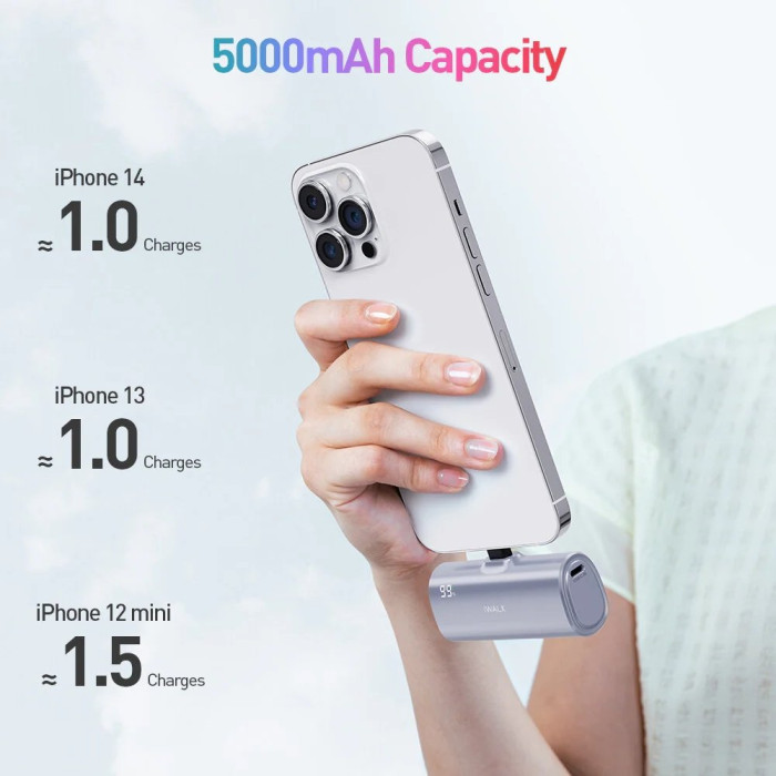Додатковий аккумулятор iWalk 5000mAh Linkpod X Silver