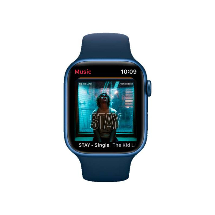 Apple Watch S7 41mm Blue, Blue Sport Band Як новий