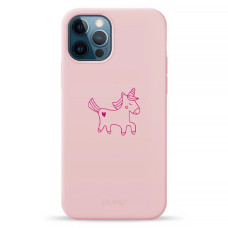 Чохол для iPhone 12 Pro Max - Pump Silicone Minimalistic, Unicorn