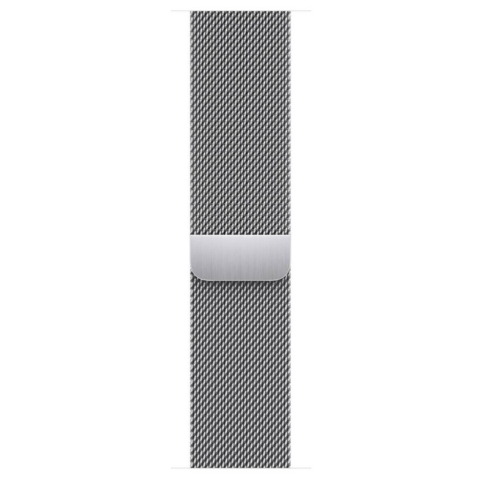 Apple Watch S8 45mm Silver Stainless Steel, Silver Milanese Loop LTE