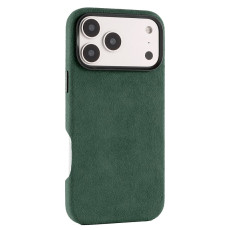 Чохол для iPhone 17 Pro - ALMA Alcantara Full-Wrap MagSafe, Pentland Green