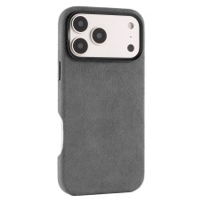 Чохол для iPhone 17 Pro Max - ALMA Alcantara Full-Wrap MagSafe, Titanium Gray