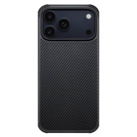 Чохол для iPhone 17 Pro Max - Pitaka Aramid Cairn ProGuard Twill 600D MagSafe, Black / Grey
