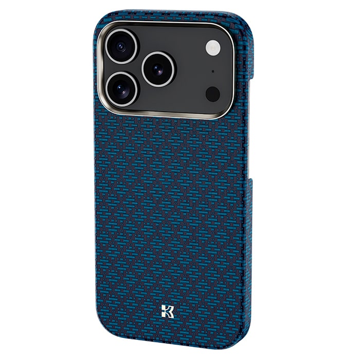 Чохол для iPhone 17 Pro Max / 18 Pro Max - Benks Armor Air Grid Kevlar MagSafe, Blue