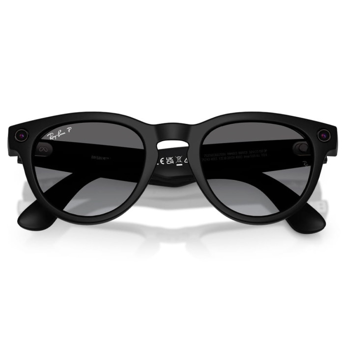 Смарт-окуляри Ray-Ban Meta Headliner Gen 2 Standard Matte Black Frame Gradient Graphite s50